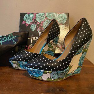 Taylor Says Bonafide - Black/White, US Size 7.5